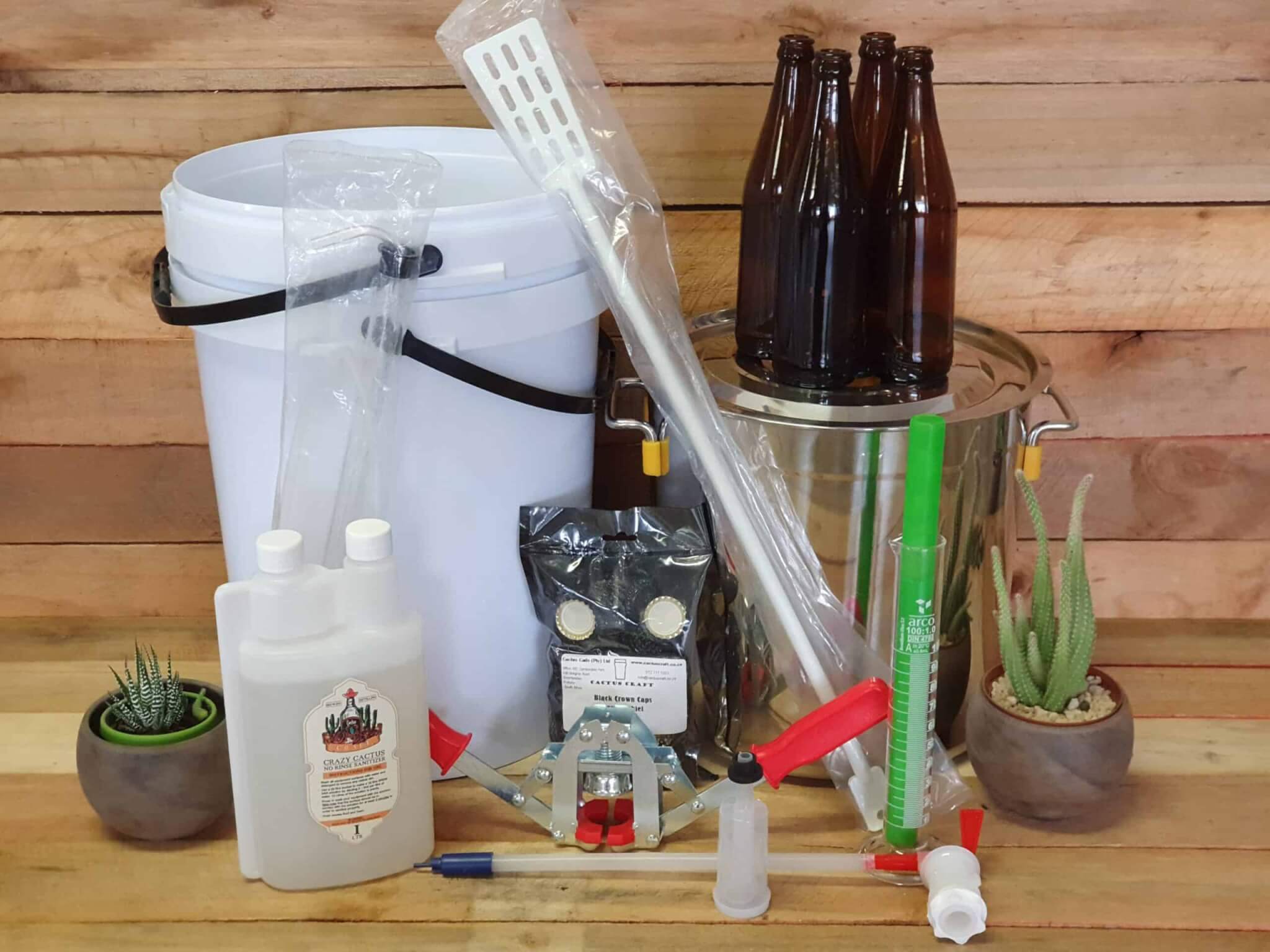 Cactus Craft - equipment starter kit - incl pot