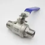 2PC Ball valve npt thread - 1/2"-22mm
