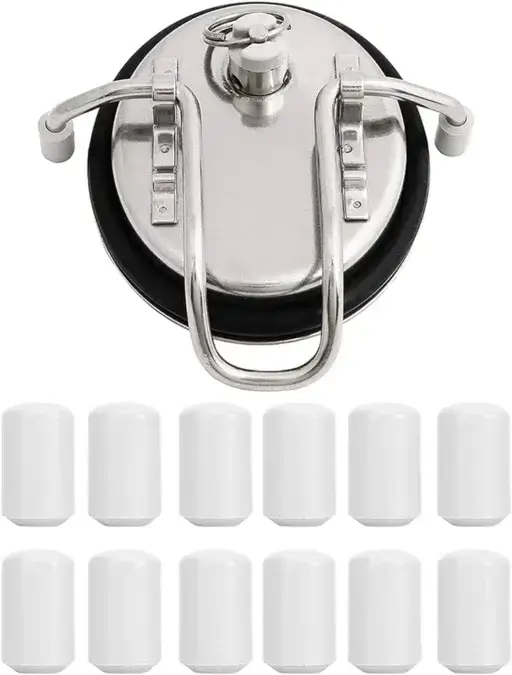 Keg Lid Feet (Corny Rubber Stopper for Lid Handle)