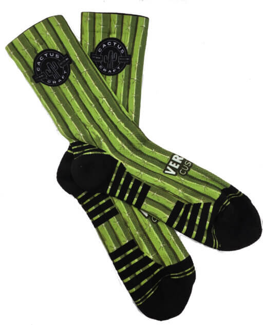 Versus Socks Flat Versus Custom Sock - Cactus Craft