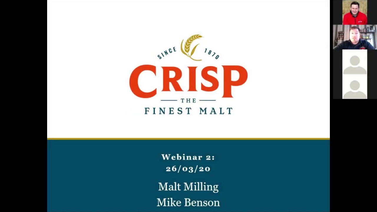 crisp malt webinar no 2 all about milling video thumb